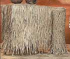 494 Palm Leaf Thatching Fringe 30" x 22